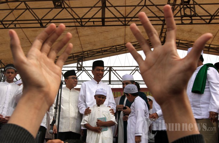 Presiden Jokowi Hadiri Perayaan Maulid Nabi