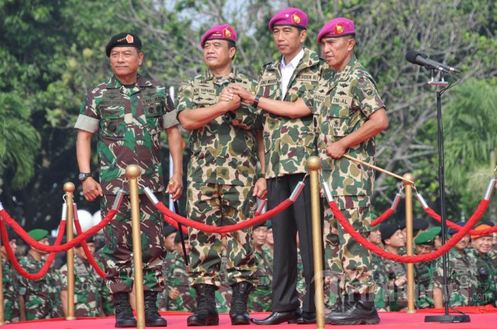 Presiden Jokowi Jadi Warga Kehormatan TNI