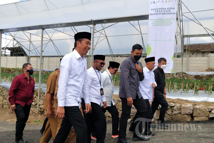 Presiden Jokowi Kunjungi Kopontren Al-Ittifaq Rancabali