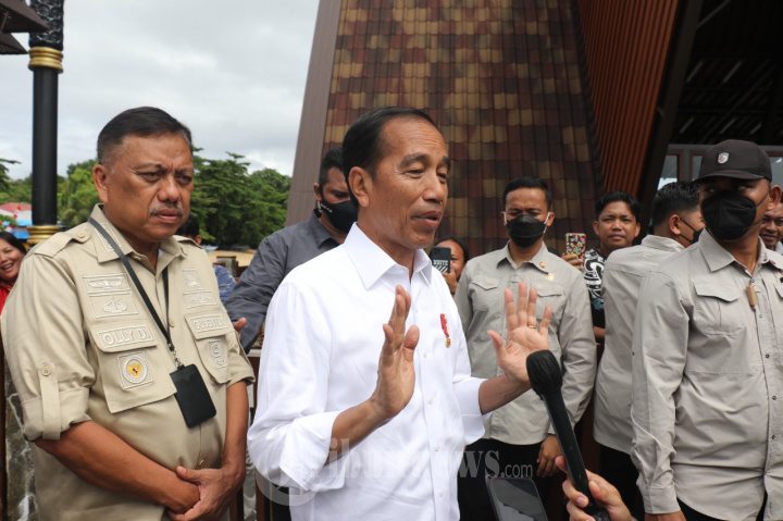 Presiden Jokowi Kunjungi Penataan Kawasan Bunaken