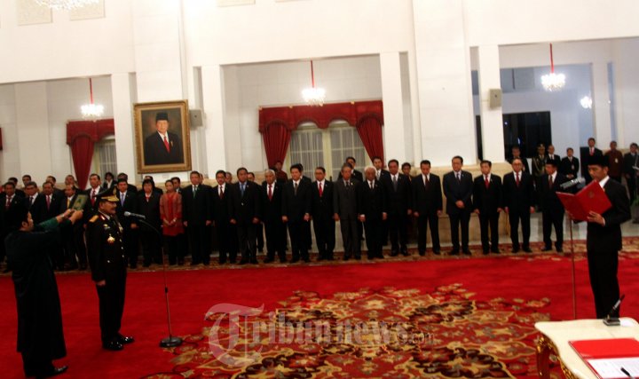 Presiden Jokowi Lantik Kapolri