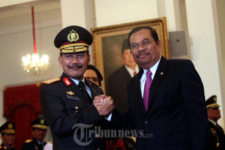 Presiden Jokowi Lantik Kapolri