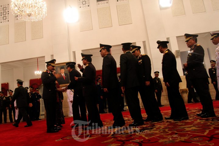 Presiden Jokowi Lantik Kapolri