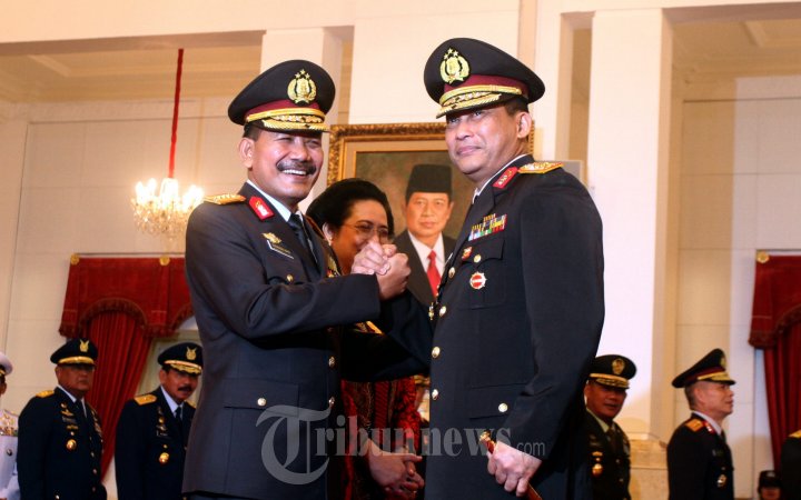 Presiden Jokowi Lantik Kapolri