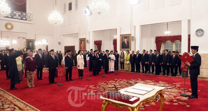 Presiden Jokowi Lantik Para Dubes RI di Istana Negara