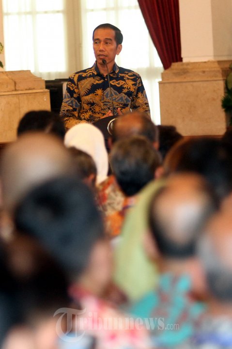 Presiden Jokowi Memberi Arahan Pengampunan Pajak