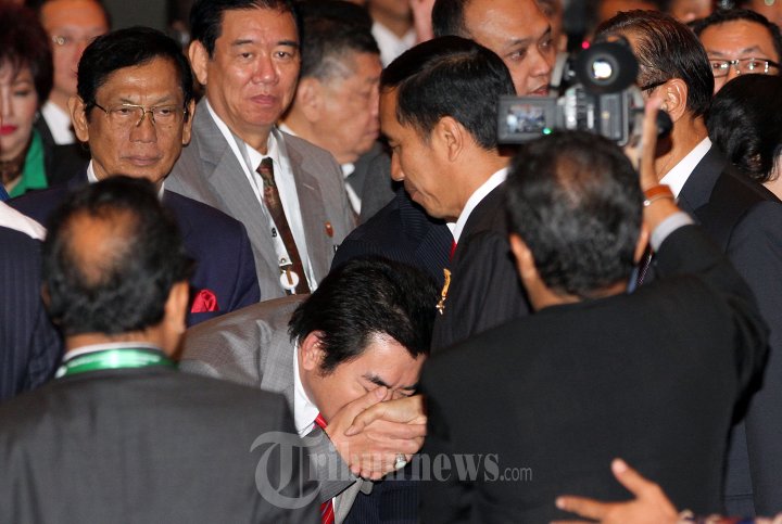 Presiden Jokowi membuka Asian-African-Business Summit