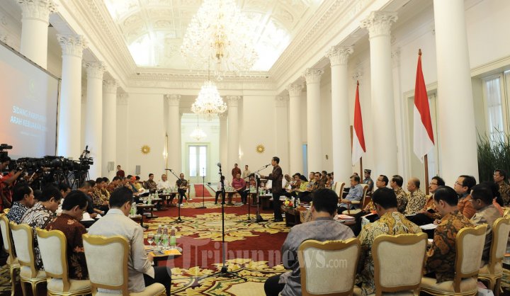 Presiden Jokowi Pimpin Sidang Kabinet Paripurna