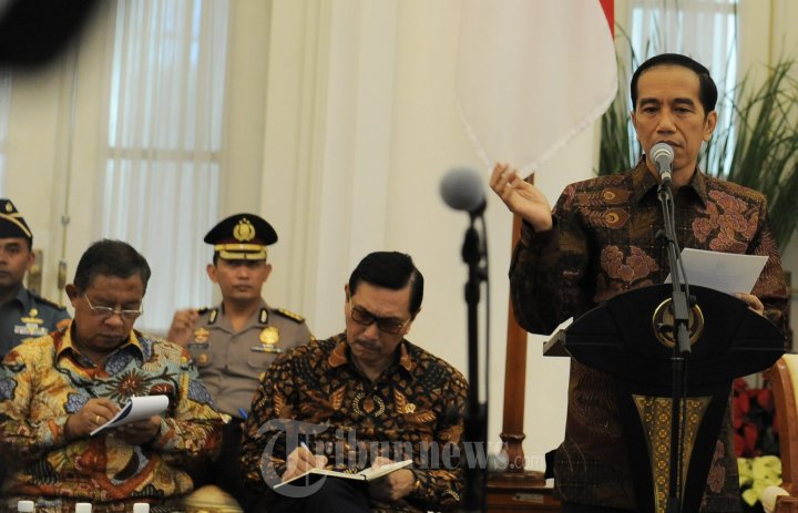 Presiden Jokowi Pimpin Sidang Kabinet Paripurna