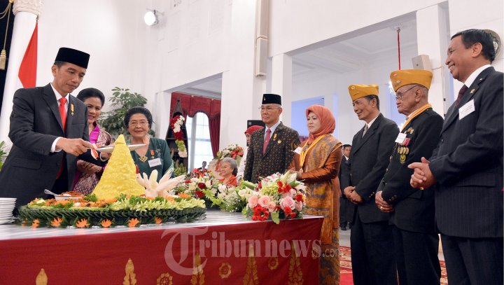 Presiden Jokowi Ramah Tamah Bersama Veteran
