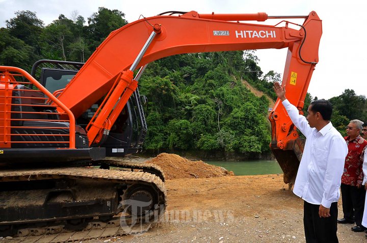 Presiden Jokowi Resmikan Pembangunan Bendungan Keureuto Aceh
