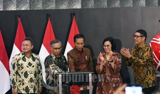 Presiden Jokowi Resmikan Pembukaan Perdagangan BEI 2020