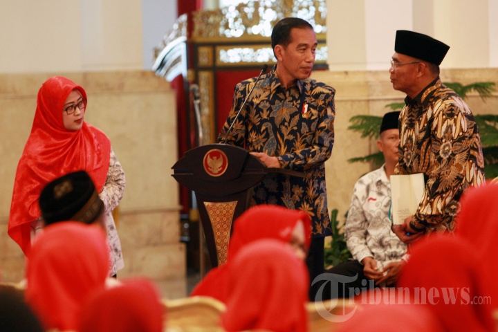 Presiden Jokowi Silaturahmi Dengan Guru