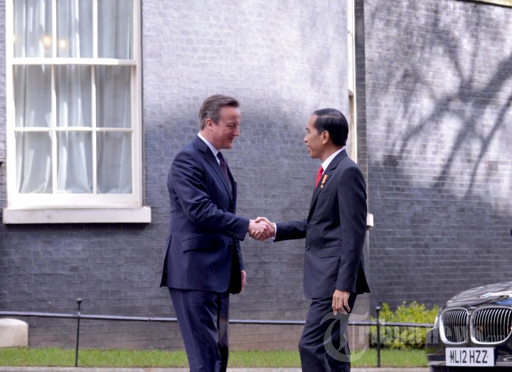 Presiden Jokowi Temui PM Inggris