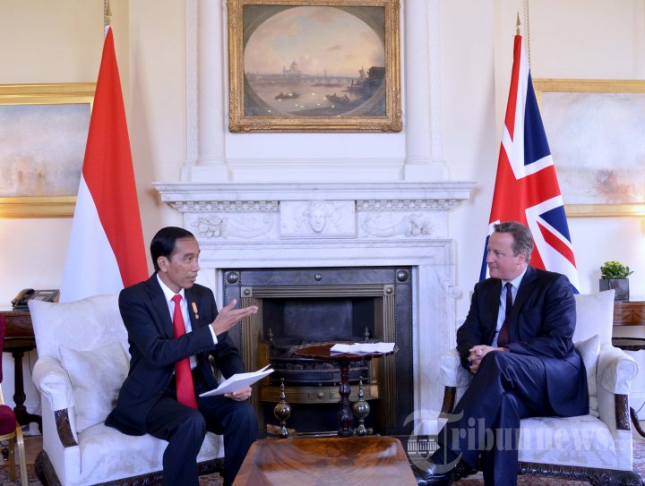 Presiden Jokowi Temui PM Inggris