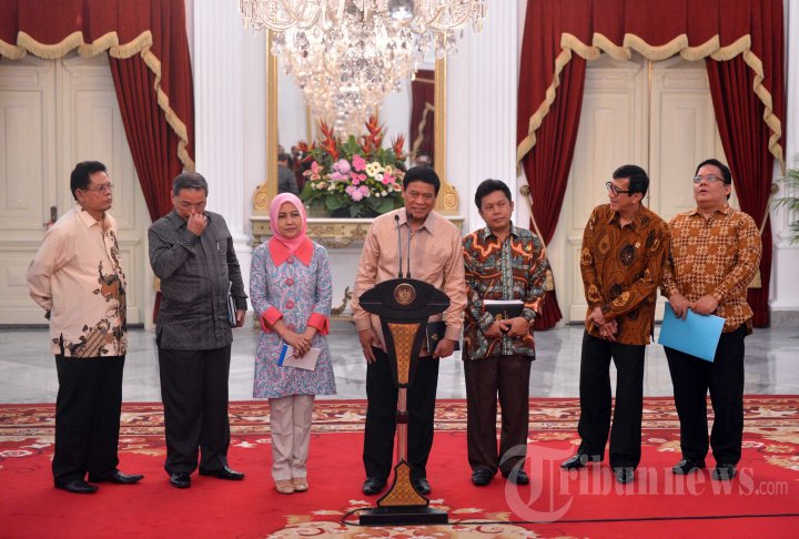 Presiden Jokowi Terima Kompolnas di Istana Merdeka