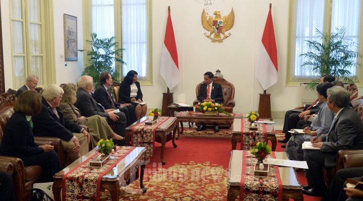 Presiden Jokowi Terima Kunjungan Delegasi Kongres AS