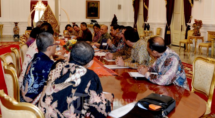 Presiden Jokowi Terima Pengurus HINABI dan LPJKN