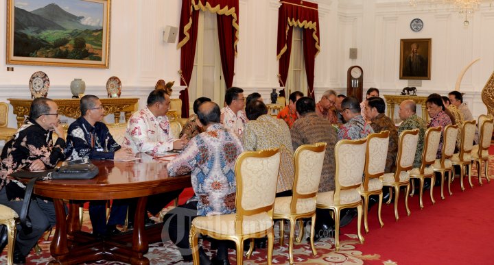 Presiden Jokowi Terima Pengurus HINABI dan LPJKN