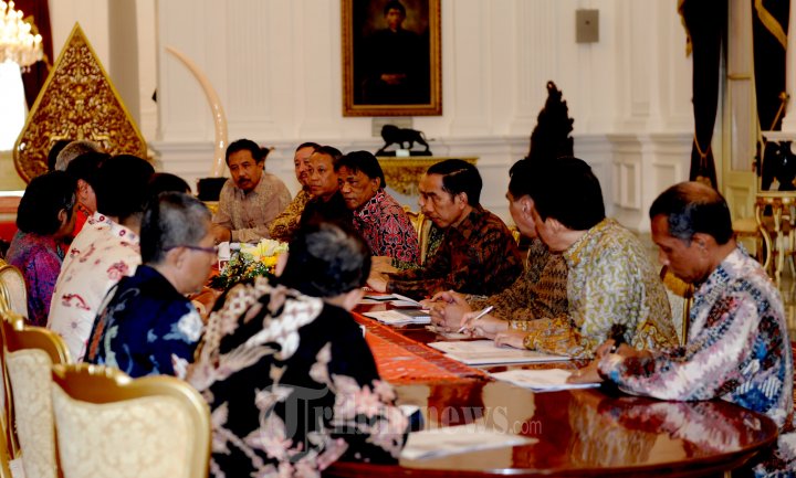 Presiden Jokowi Terima Pengurus HINABI dan LPJKN