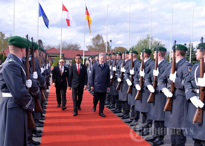 Presiden Jokowi Tiba di London