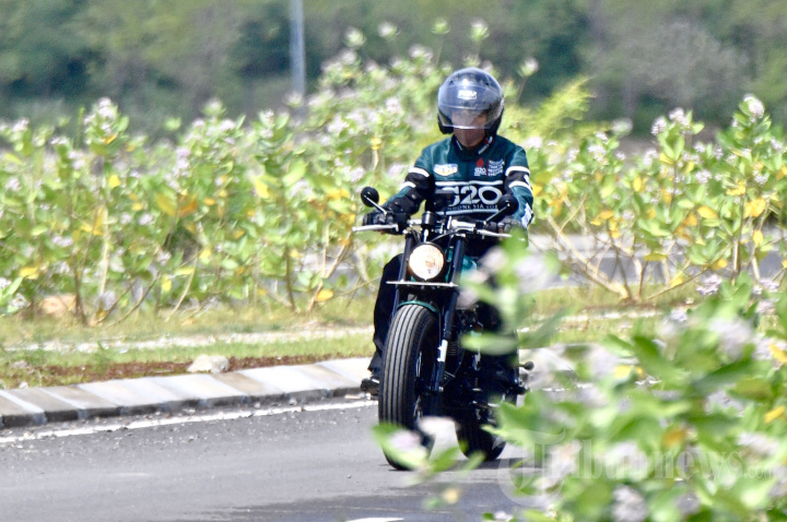 Presiden Jokowi Tinjau Infrastruktur untuk MotoGP