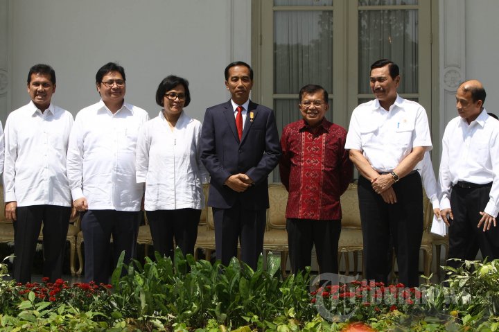 Presiden Jokowi Umumkan Reshuffle Kabinet Jilid 2
