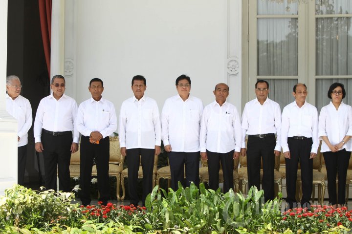 Presiden Jokowi Umumkan Reshuffle Kabinet Jilid 2