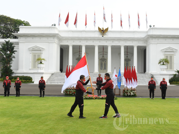 Presiden Lepas Kontingen Atlet SEA Games 2021