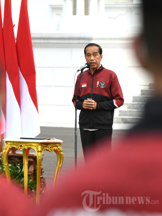 Presiden Lepas Kontingen Atlet SEA Games 2021