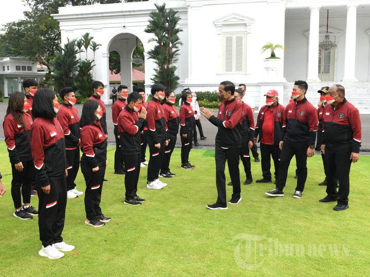 Presiden Lepas Kontingen Atlet SEA Games 2021