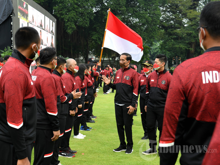 Presiden Lepas Kontingen Atlet SEA Games 2021