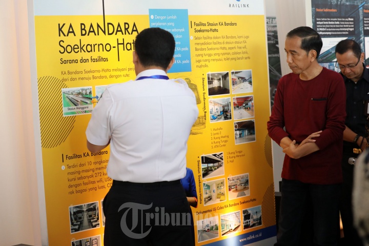 Presiden Resmikan Pengoperasian Kereta Bandara Soetta