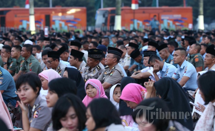 Presiden RI Buka Puasa Bersama Keluarga Besar TNI-Polri