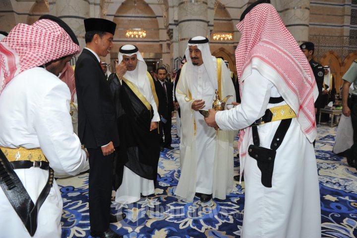 Presiden RI Jokowi Kunjungan Ke Jeddah