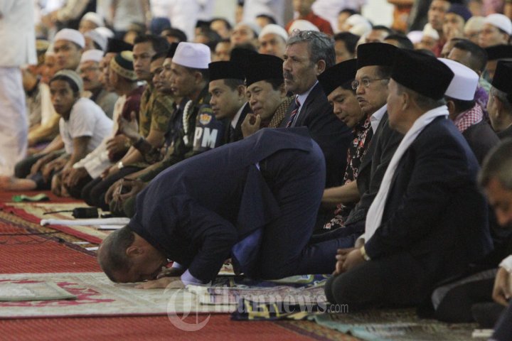 Presiden Turki Sholat Jumat di Masjid Istiqlal
