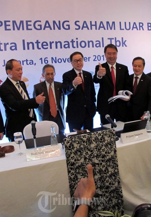 Prijono Sugirto Pimpin RUPSLB PT Astra International Tbk