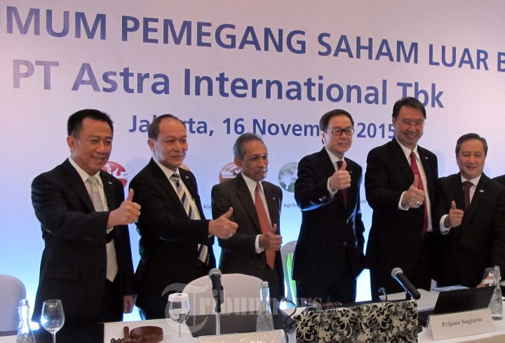 Prijono Sugirto Pimpin RUPSLB PT Astra International Tbk