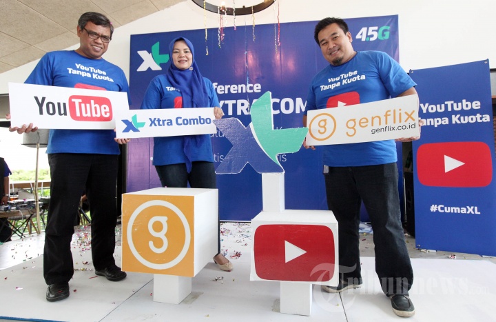 Program XL Youtube Tanpa Kuota dan Gratis Akses Genflix