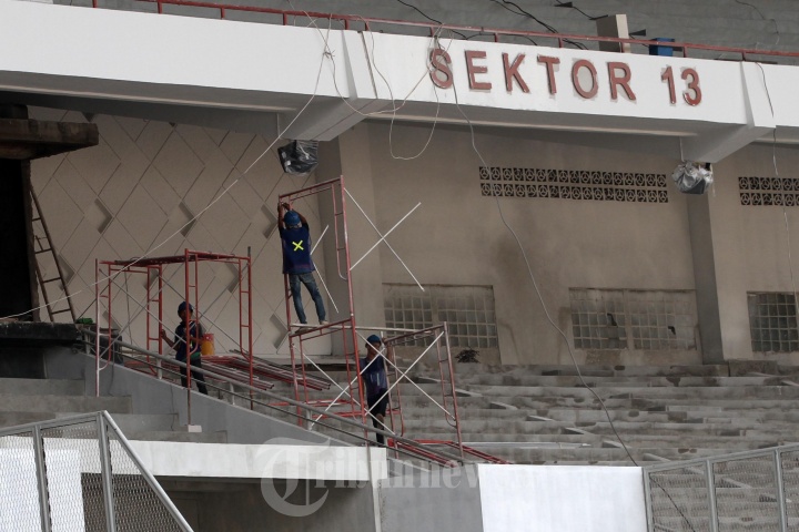 Progres Renovasi Stadion Gelora Bung Karno Senayan