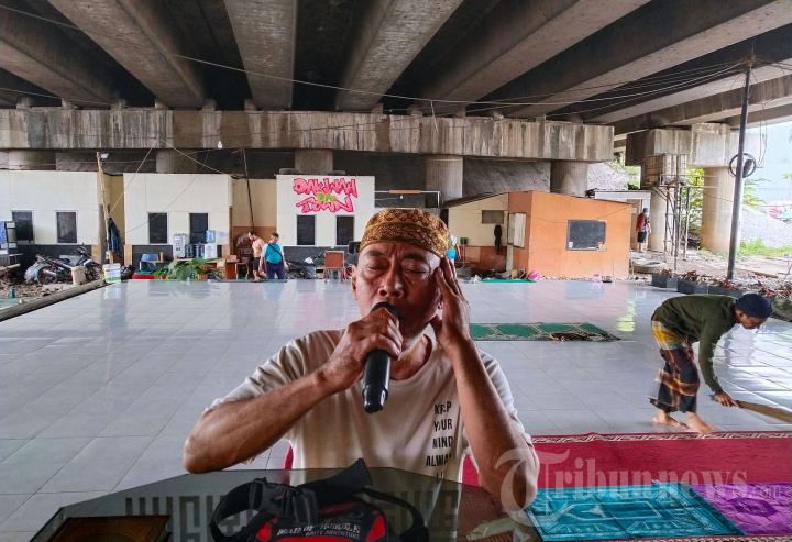 Masjid Bawah Jembatan Tol Buahbatu (BJTB) dalam Proses Penyelesaian