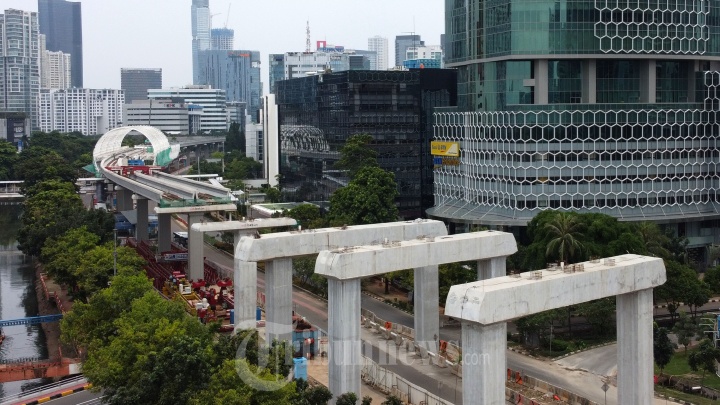 Proyek Pembangunan LRT Tetap Berjalan Saat PSBB