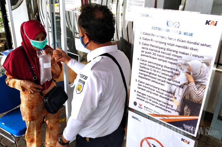 PT KAI Mulai Terapkan Tes GeNose C19 di Stasiun Bandung