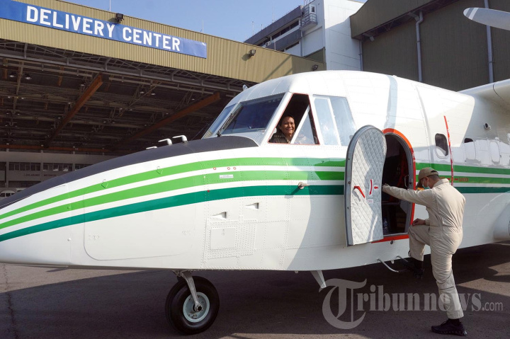 PTDI Kirim Satu Unit Pesawat Terbang NC212i ke DRRAA Thailand