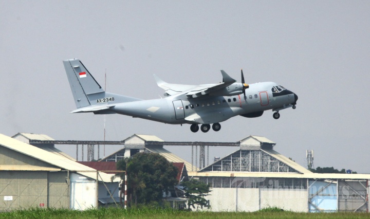 PTDI Lepas Ferry Flight Pesawat CN235-220 MPA ke Senegal