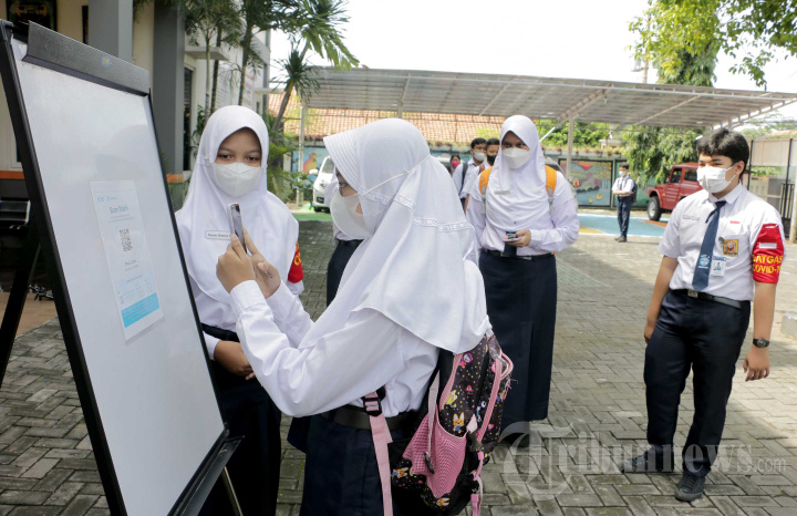 PTM 100 Persen di SMPN 9 Semarang