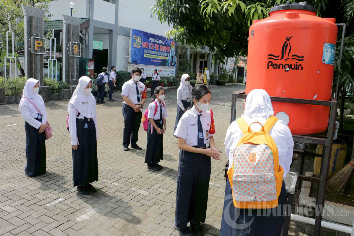 PTM 100 Persen di SMPN 9 Semarang