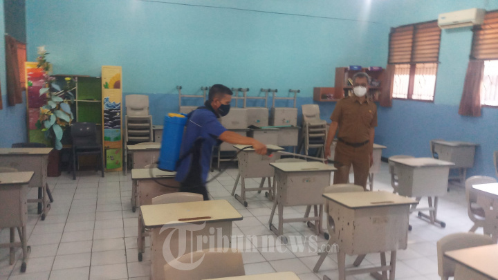 PTM Pelajar SMP Kota Tangerang Ketat Prokes Covid-19