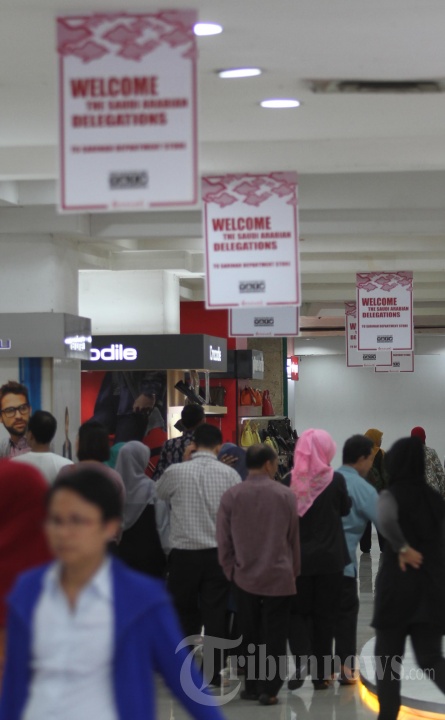 Pusat Perbelanjaan Sambut Delegasi Arab Saudi