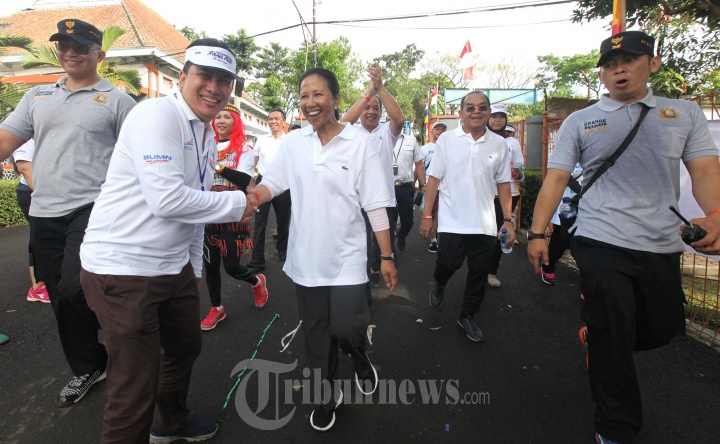 Rail Run Fit Share Fun Peringati HUT KAI Ke-72